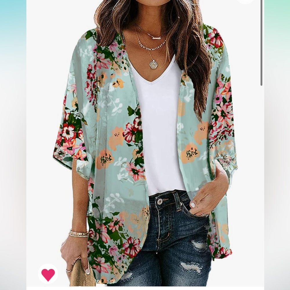 Boho Chiffon Kimono